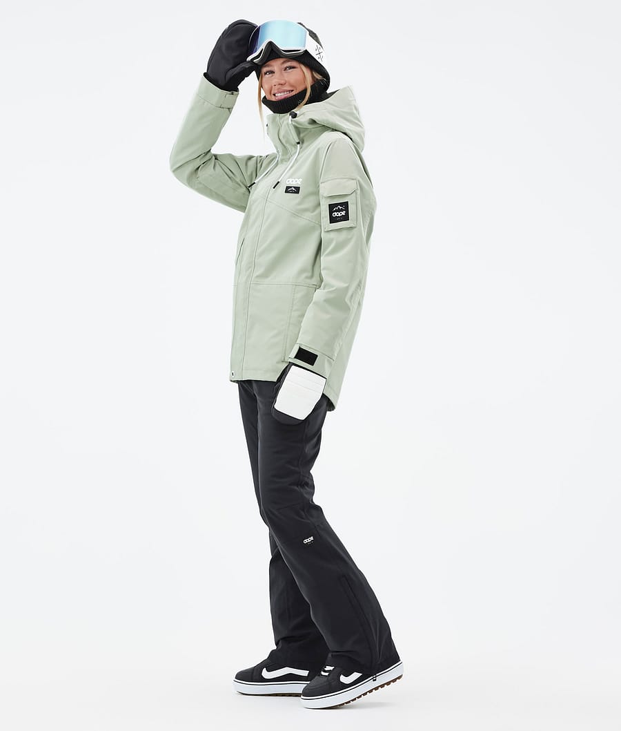Dope Adept W Snowboardjacke Damen Grün | OH7864125