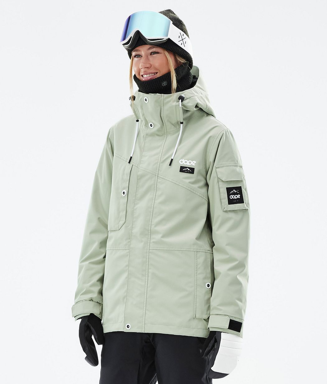 Dope Adept W Snowboardjacke Damen Grün | OH7864125