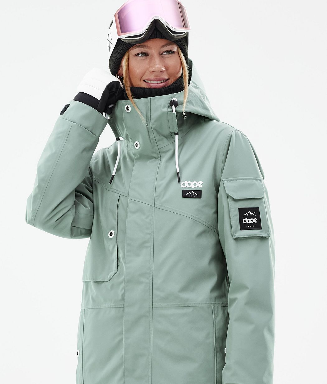 Dope Adept W Snowboardjacke Damen Grün | OX0469581