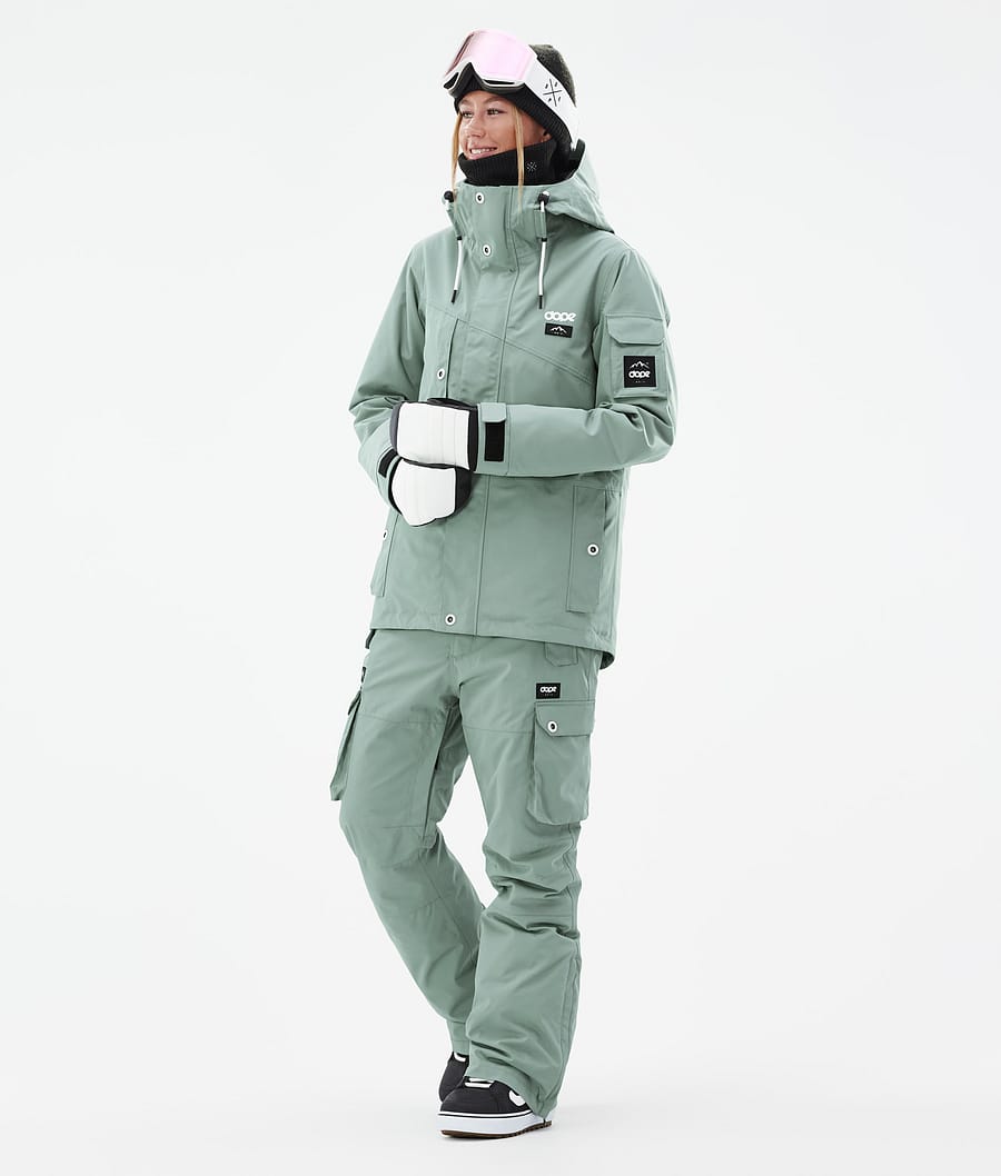 Dope Adept W Snowboardjacke Damen Grün | OX0469581
