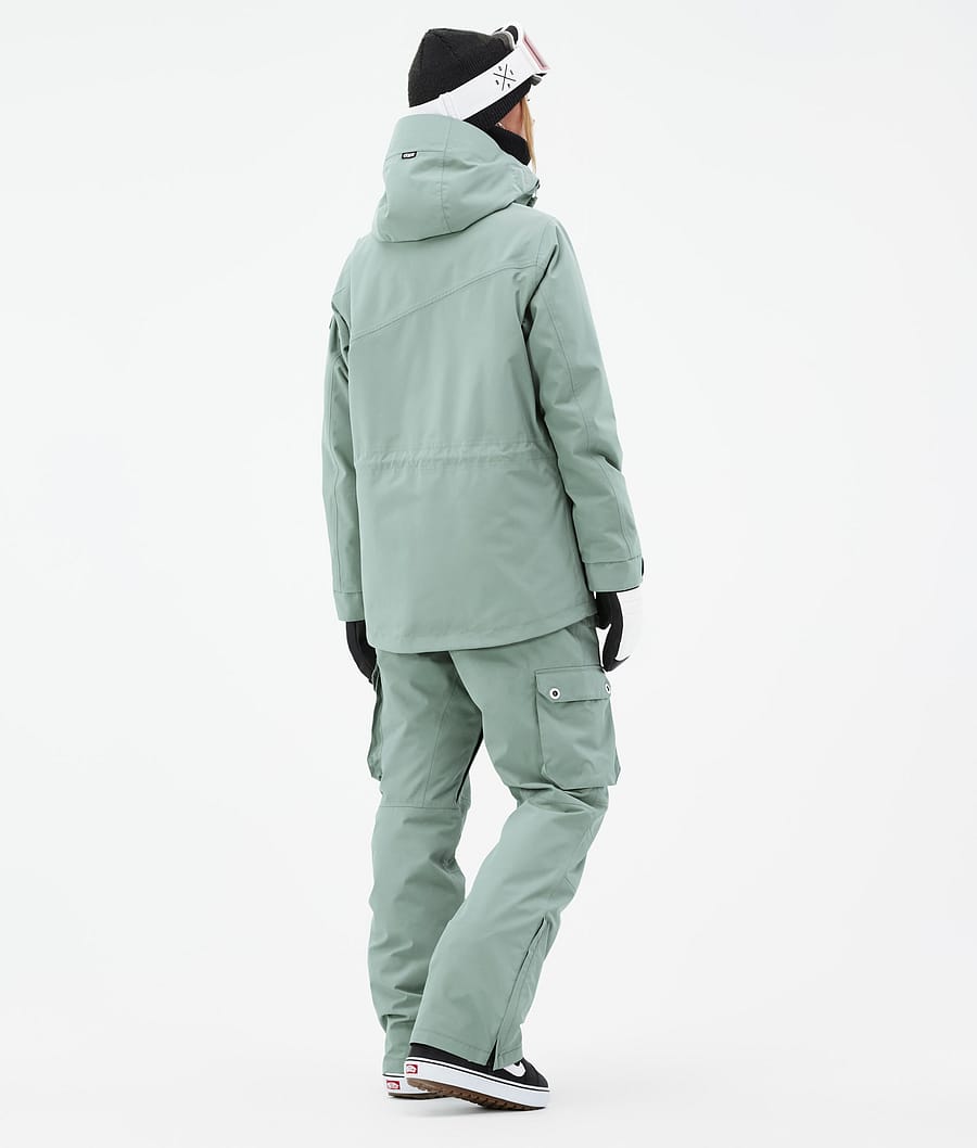 Dope Adept W Snowboardjacke Damen Grün | OX0469581