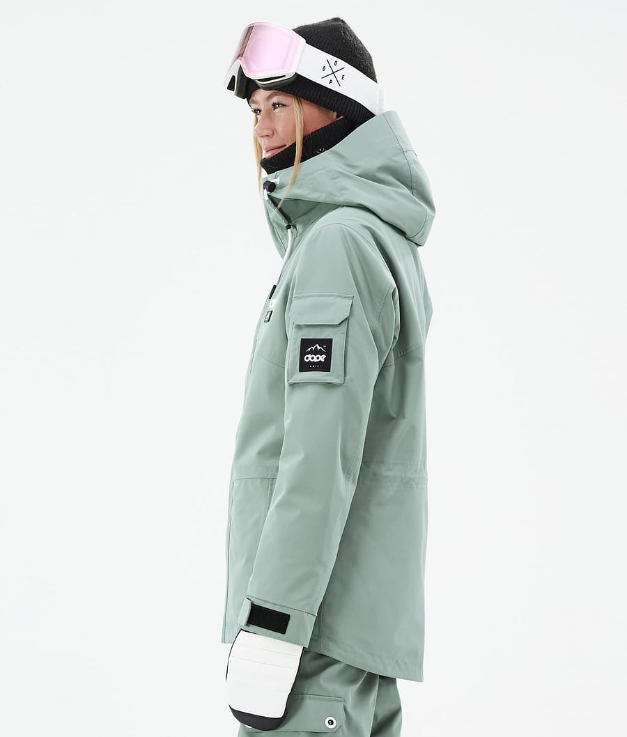 Dope Adept W Snowboardjacke Damen Grün | OX0469581