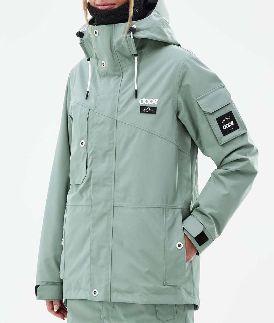 Dope Adept W Snowboardjacke Damen Grün | OX0469581