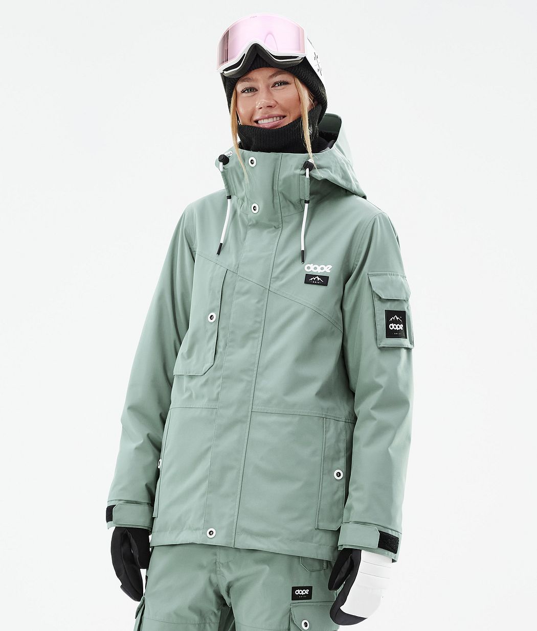 Dope Adept W Snowboardjacke Damen Grün | OX0469581
