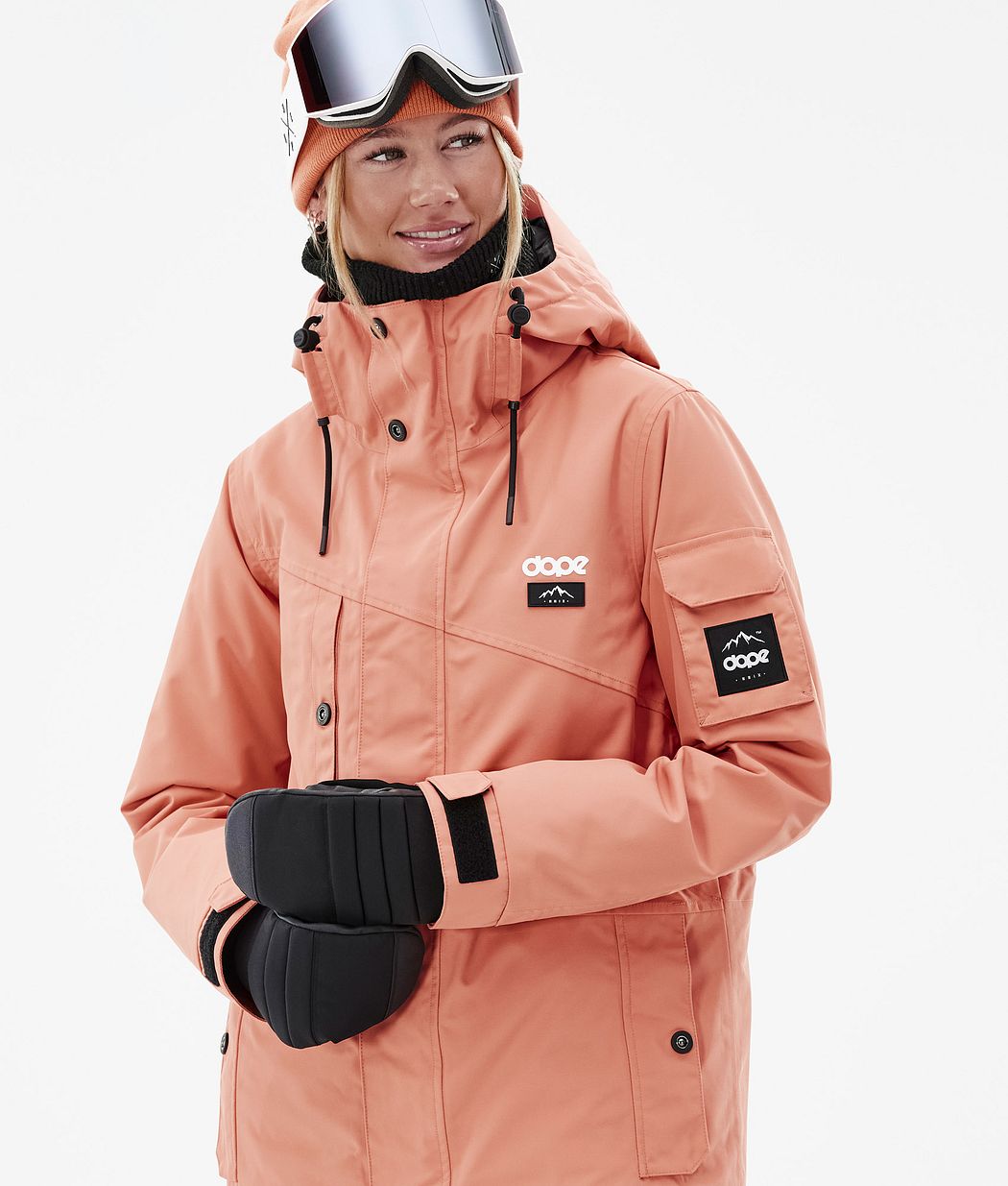 Dope Adept W Snowboardjacke Damen Orange | HZ2896305