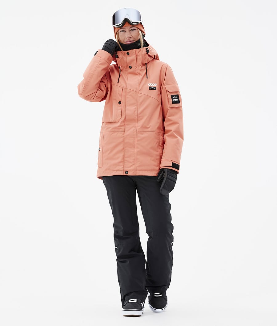 Dope Adept W Snowboardjacke Damen Orange | HZ2896305