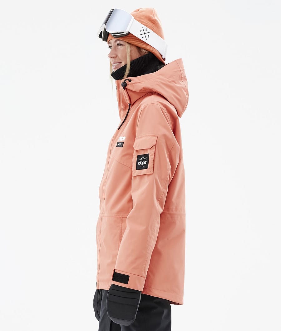 Dope Adept W Snowboardjacke Damen Orange | HZ2896305