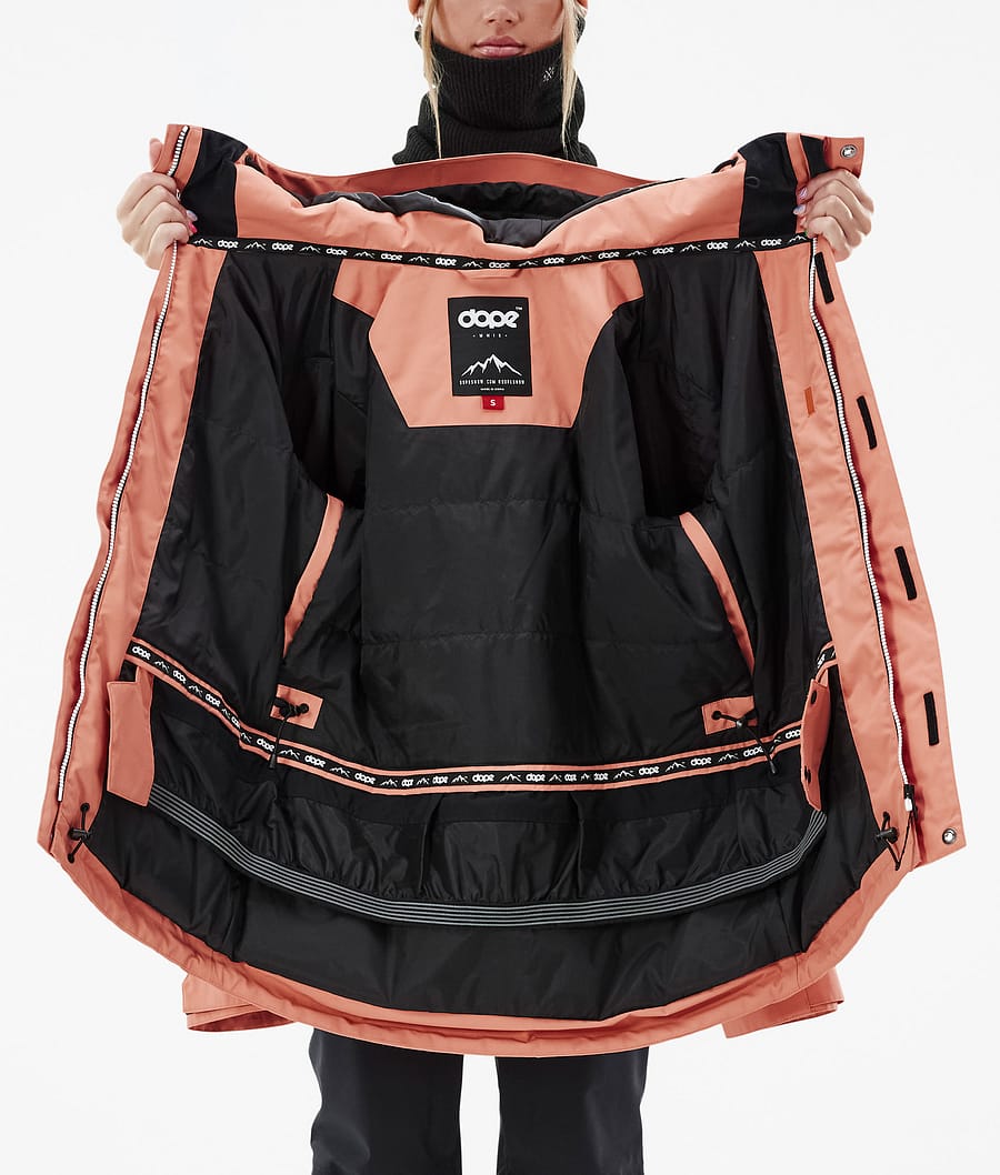 Dope Adept W Snowboardjacke Damen Orange | HZ2896305