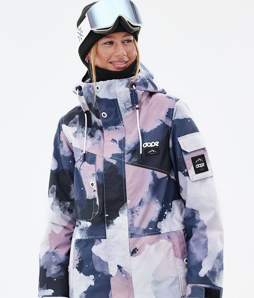 Dope Adept W Snowboardjacke Damen Rosa Navy | PR6247013