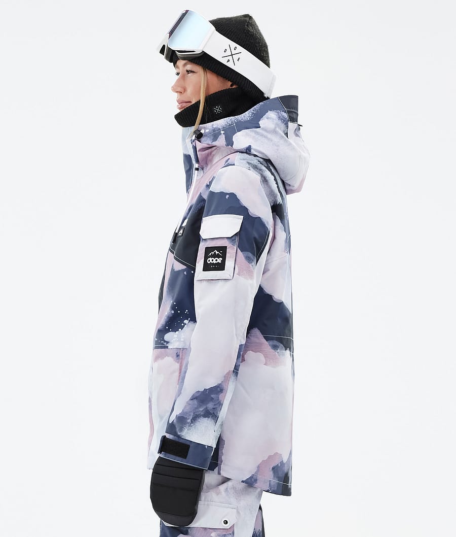Dope Adept W Snowboardjacke Damen Rosa Navy | PR6247013