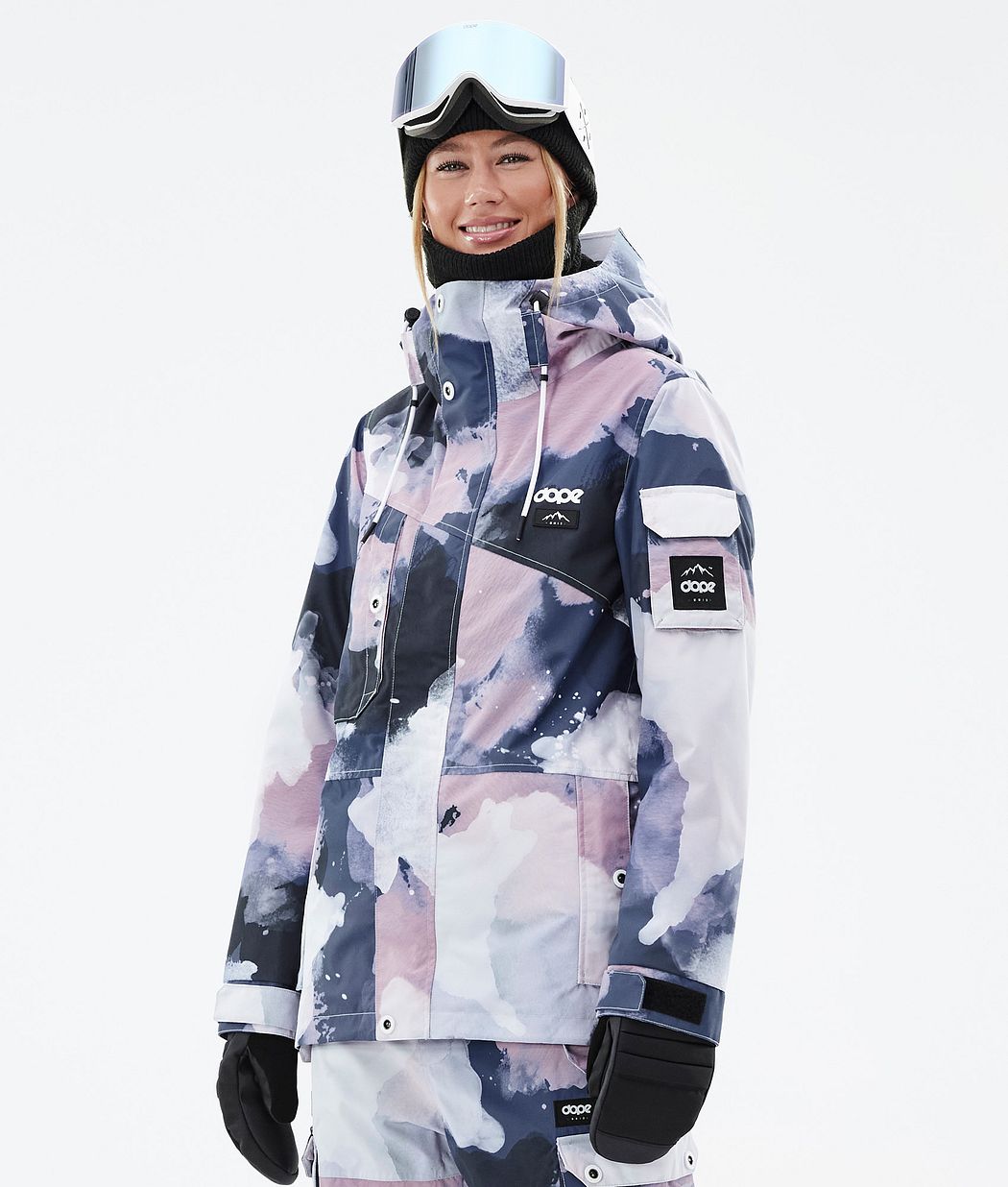 Dope Adept W Snowboardjacke Damen Rosa Navy | PR6247013