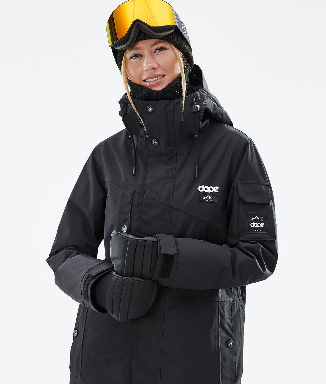 Dope Adept W Snowboardjacke Damen Schwarz | HG3687294