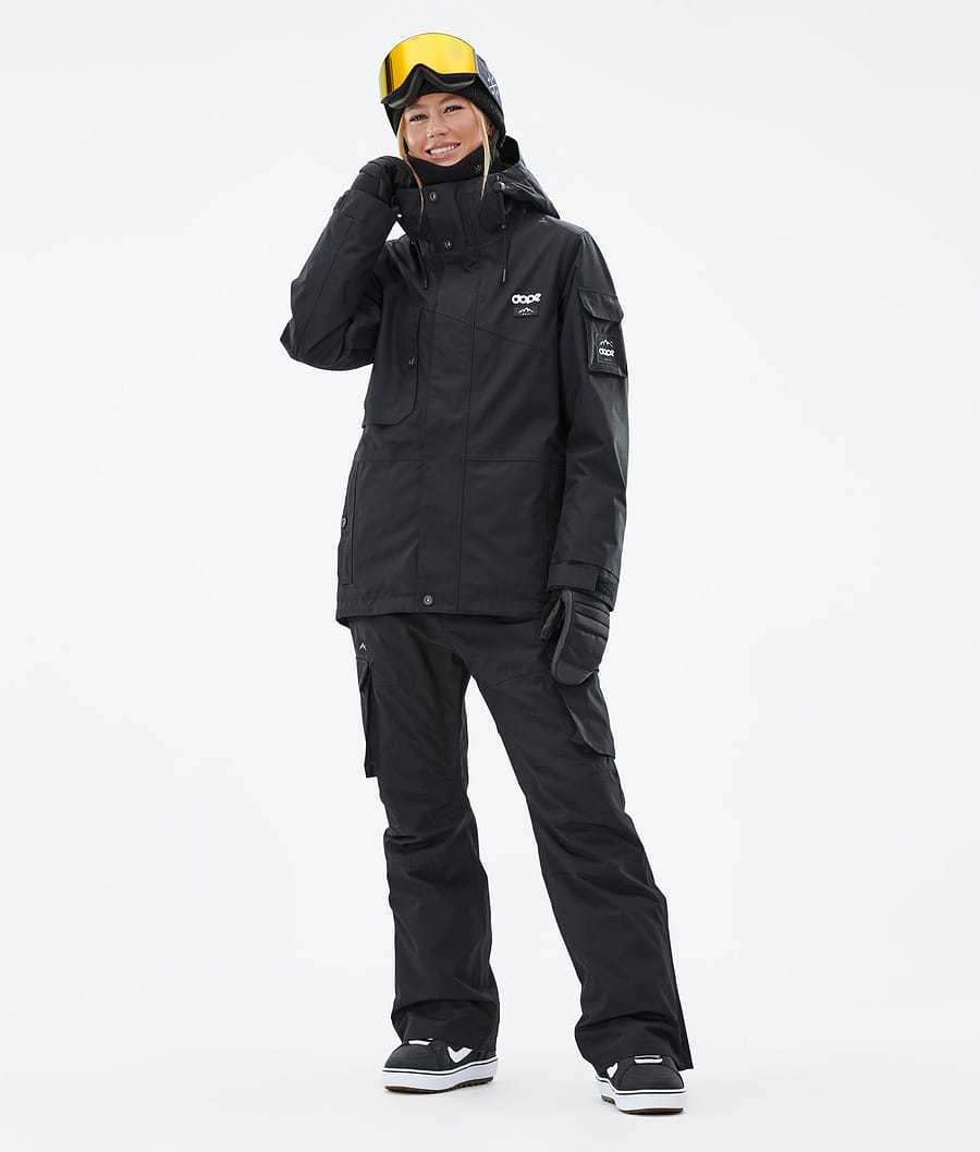 Dope Adept W Snowboardjacke Damen Schwarz | HG3687294