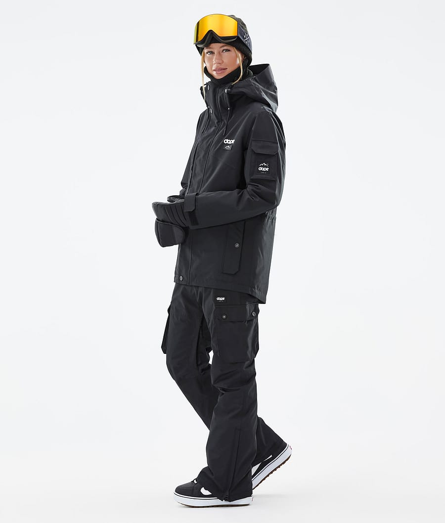Dope Adept W Snowboardjacke Damen Schwarz | HG3687294