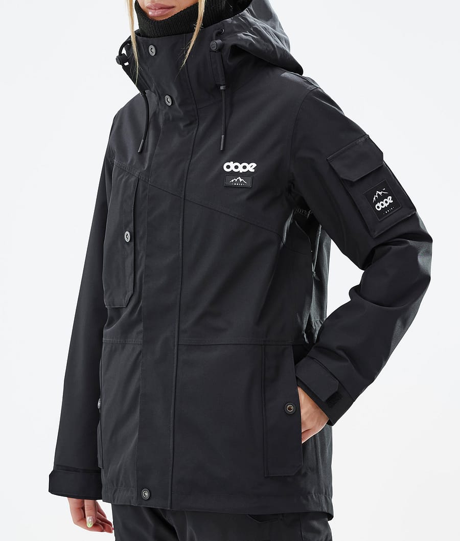 Dope Adept W Snowboardjacke Damen Schwarz | HG3687294