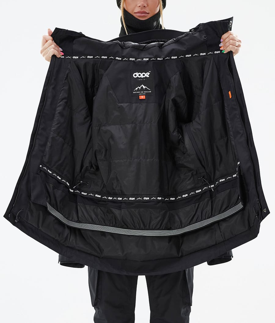 Dope Adept W Snowboardjacke Damen Schwarz | HG3687294