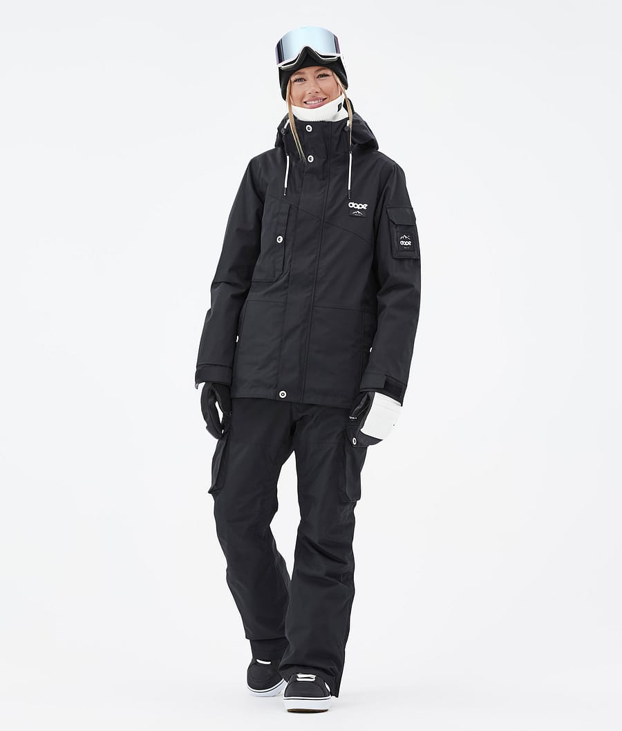 Dope Adept W Snowboardjacke Damen Schwarz | TZ4701395