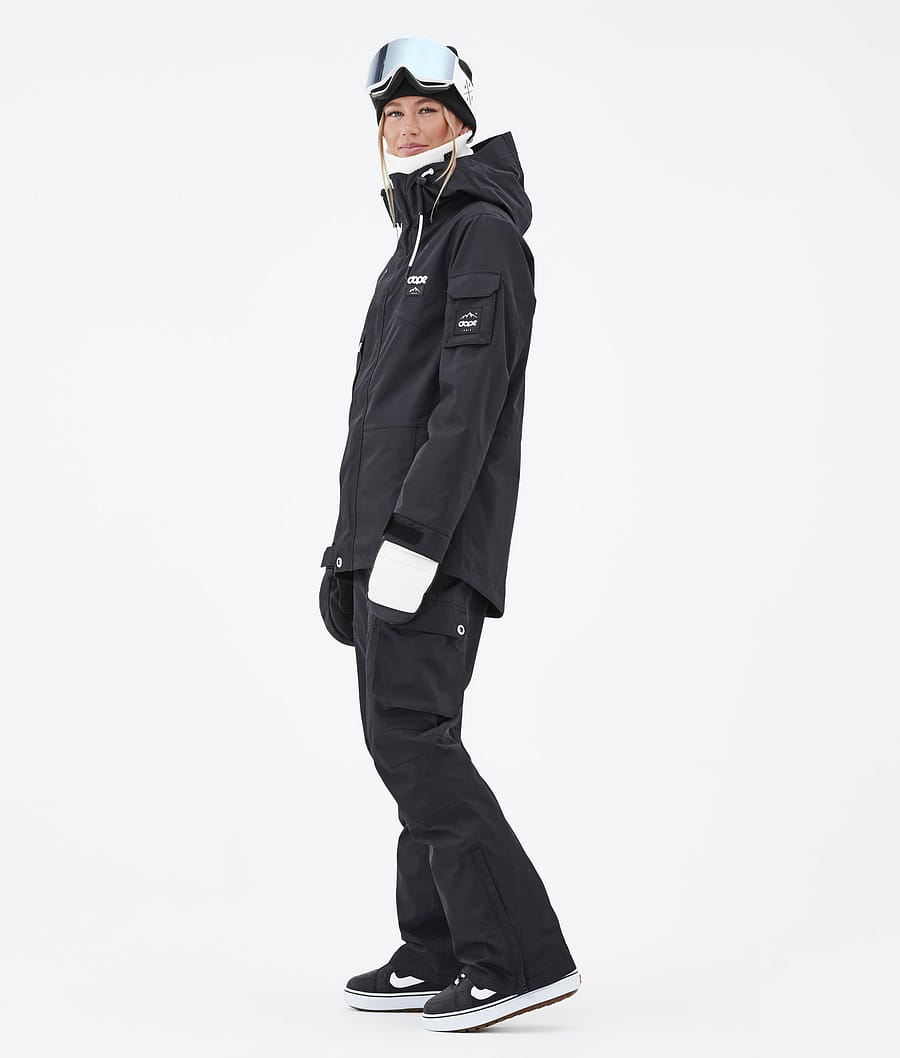 Dope Adept W Snowboardjacke Damen Schwarz | TZ4701395