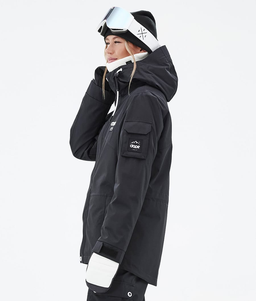 Dope Adept W Snowboardjacke Damen Schwarz | TZ4701395