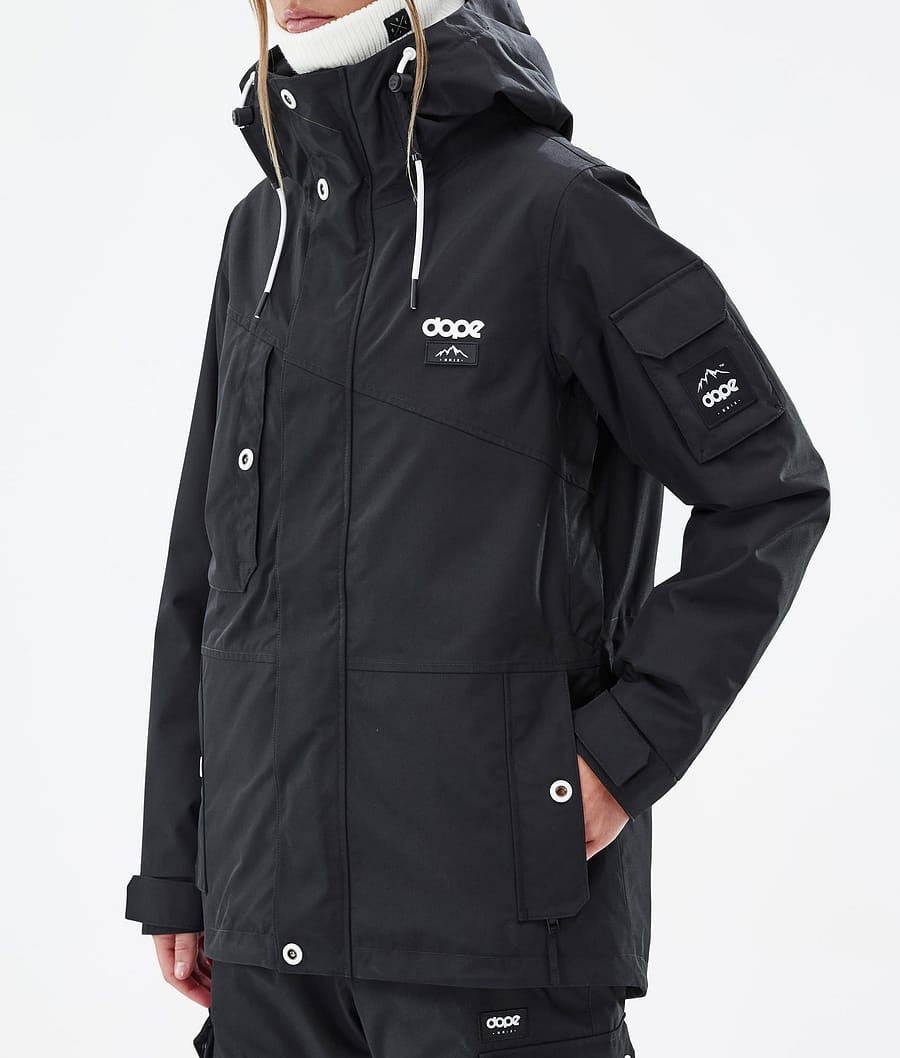Dope Adept W Snowboardjacke Damen Schwarz | TZ4701395