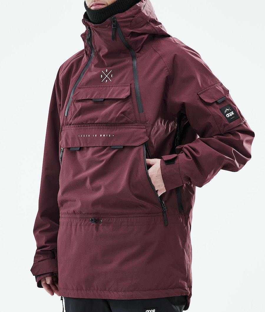 Dope Akin 2019 Snowboardjacke Herren Bordeaux | BZ5034821