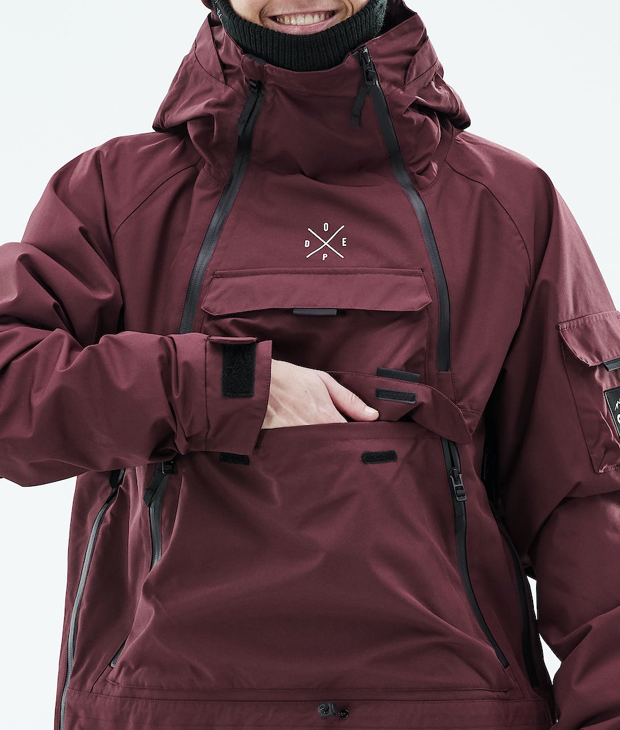 Dope Akin 2019 Snowboardjacke Herren Bordeaux | BZ5034821