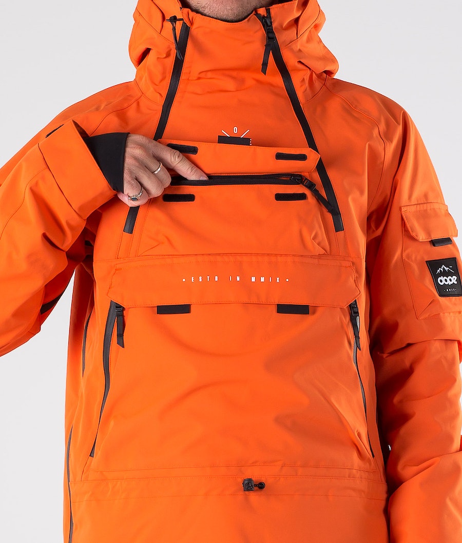 Dope Akin 2019 Snowboardjacke Herren Orange | MS3295640