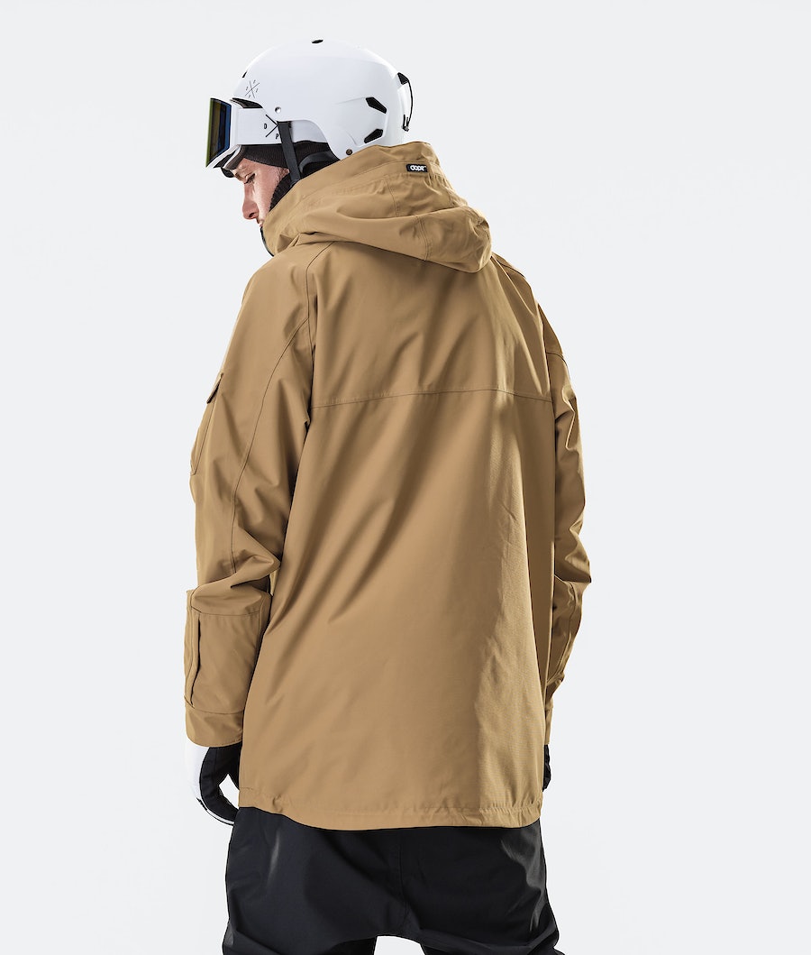 Dope Akin 2020 Snowboardjacke Herren Gold | IH0913465
