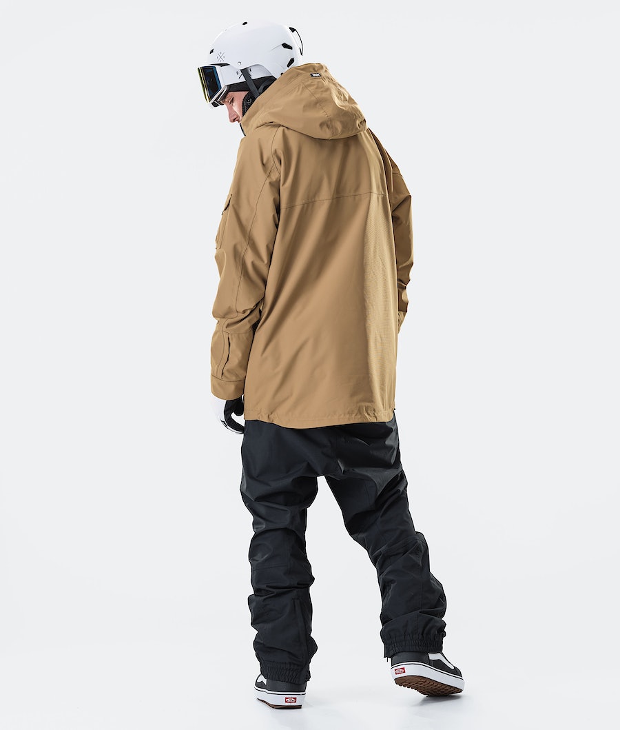 Dope Akin 2020 Snowboardjacke Herren Gold | IH0913465