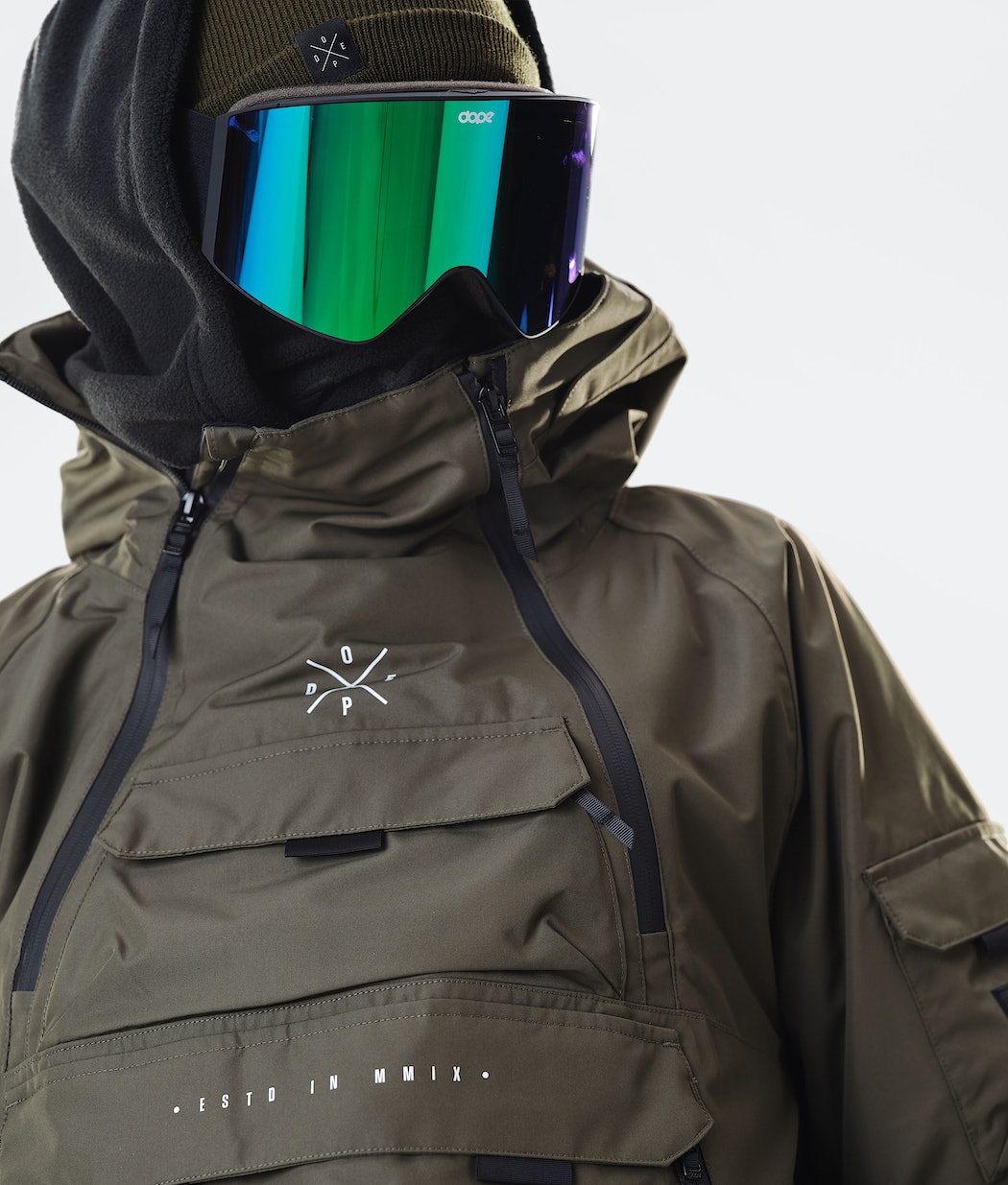 Dope Akin 2020 Snowboardjacke Herren Olivgrün Grün | WD7138064