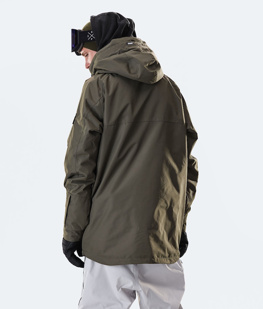 Dope Akin 2020 Snowboardjacke Herren Olivgrün Grün | WD7138064
