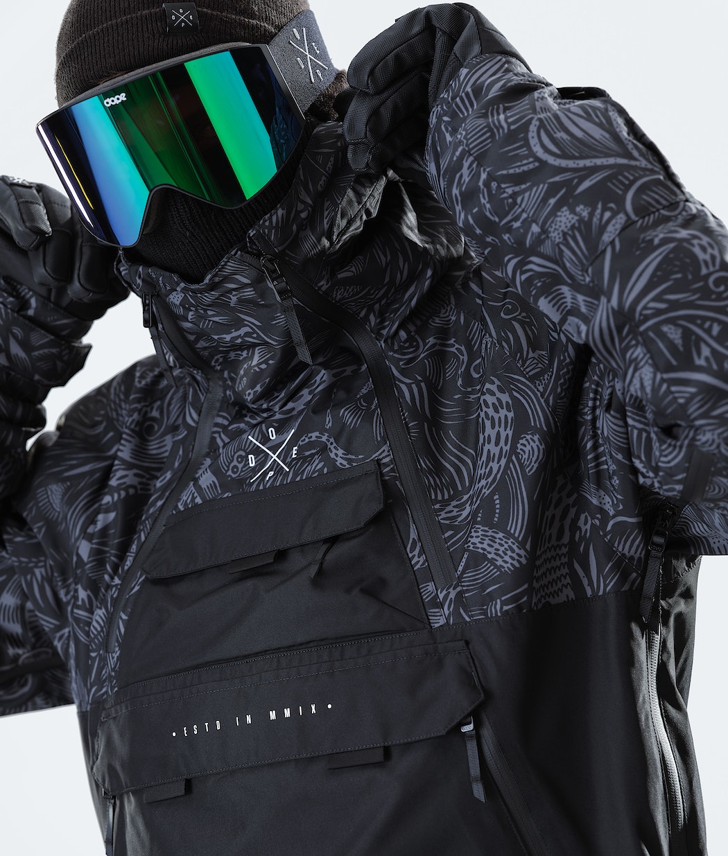 Dope Akin 2020 Snowboardjacke Herren Schwarz | RG3546290
