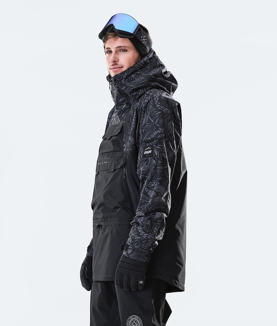 Dope Akin 2020 Snowboardjacke Herren Schwarz | RG3546290