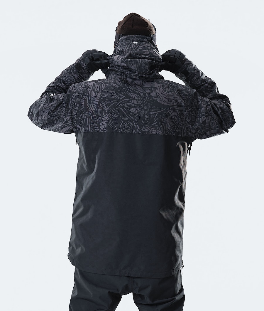 Dope Akin 2020 Snowboardjacke Herren Schwarz | RG3546290