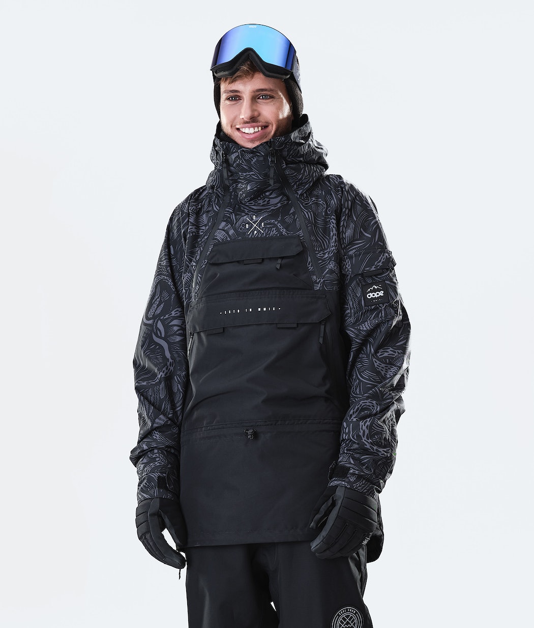 Dope Akin 2020 Snowboardjacke Herren Schwarz | RG3546290