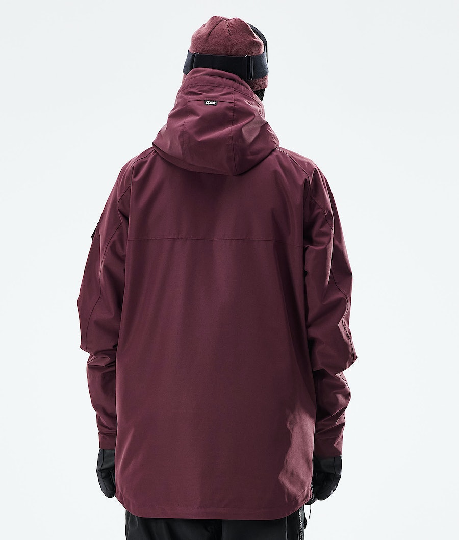 Dope Akin 2021 Snowboardjacke Herren Bordeaux | PA9370126