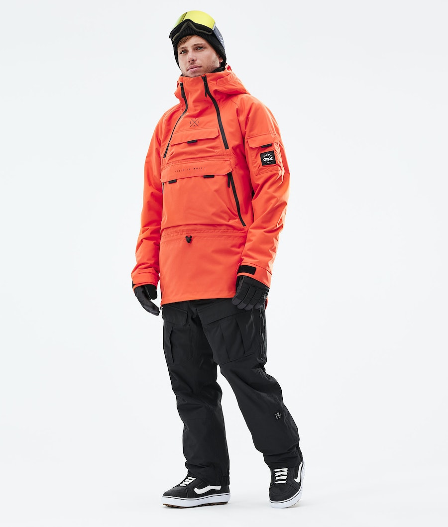 Dope Akin 2021 Snowboardjacke Herren Orange | TN8971360