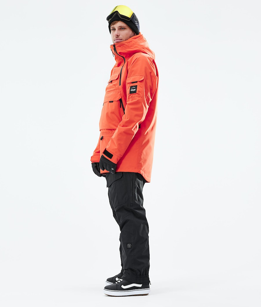 Dope Akin 2021 Snowboardjacke Herren Orange | TN8971360
