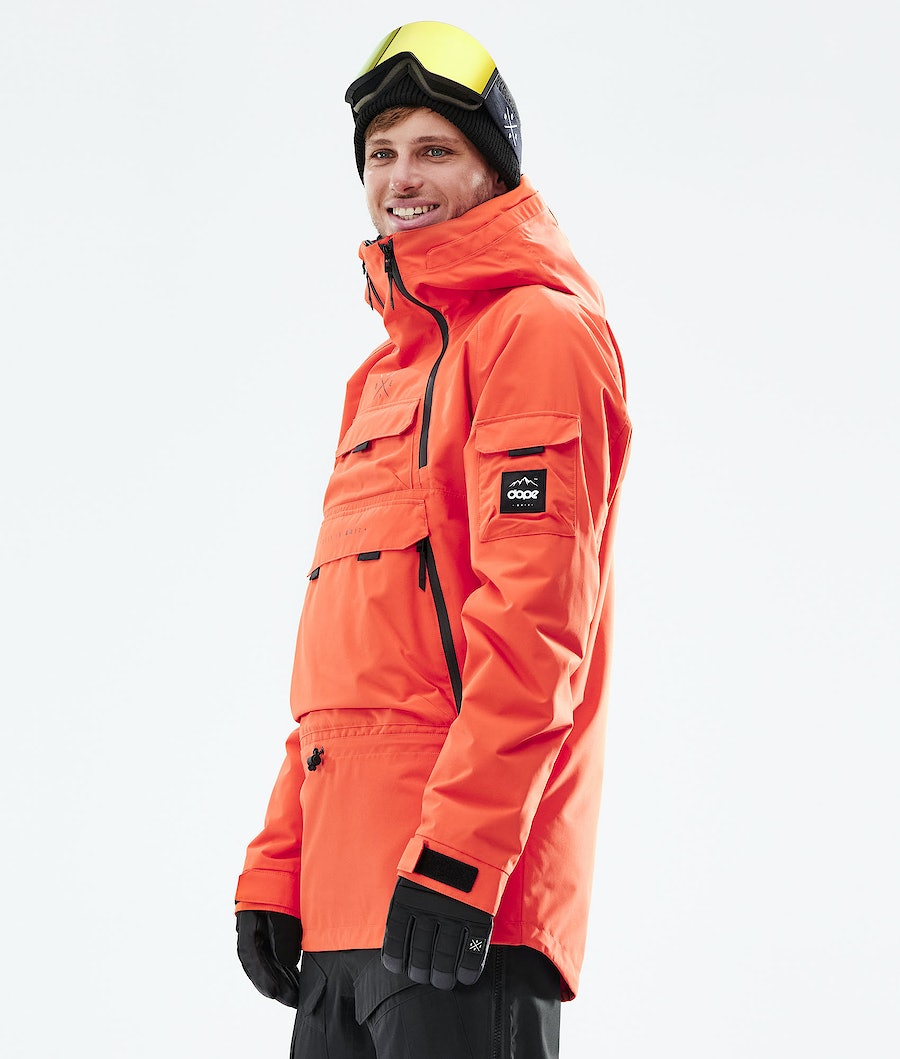 Dope Akin 2021 Snowboardjacke Herren Orange | TN8971360