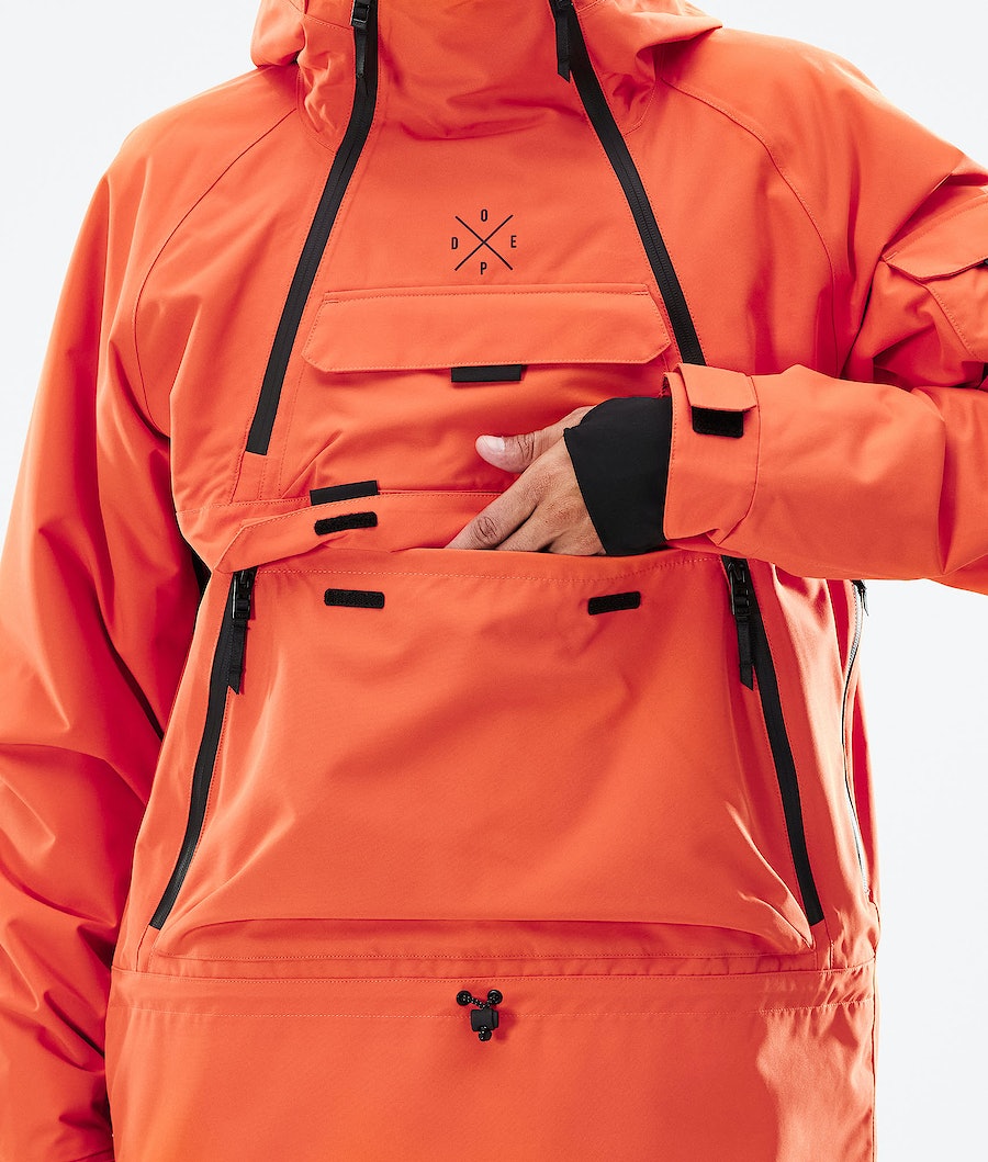 Dope Akin 2021 Snowboardjacke Herren Orange | TN8971360