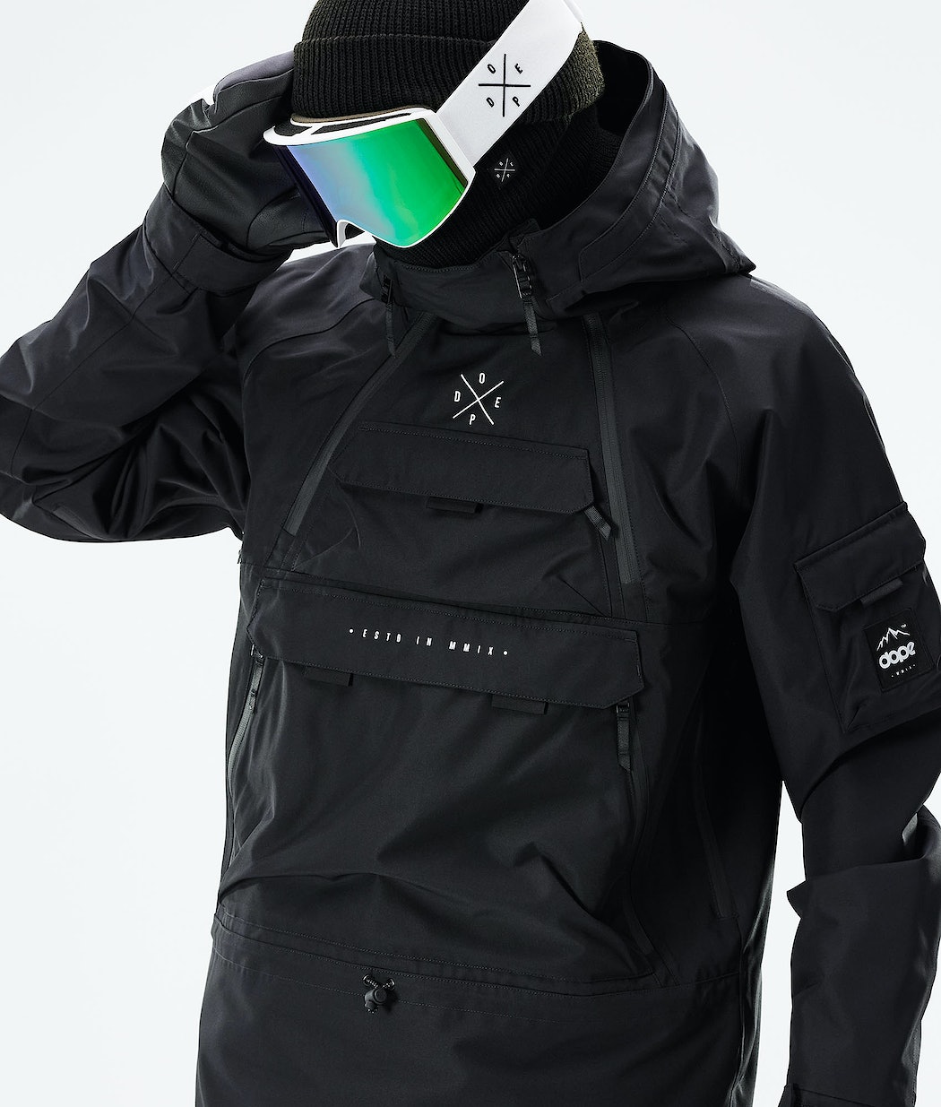 Dope Akin 2021 Snowboardjacke Herren Schwarz | UZ4908217