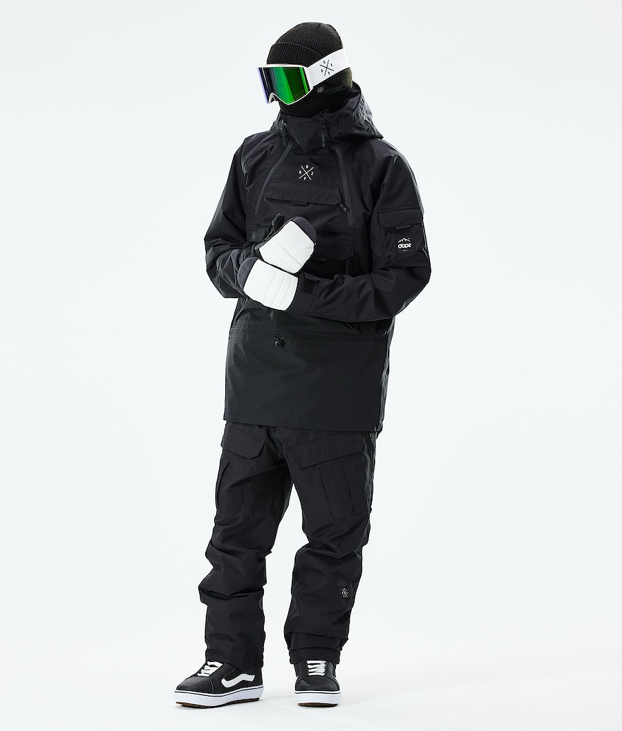 Dope Akin 2021 Snowboardjacke Herren Schwarz | UZ4908217