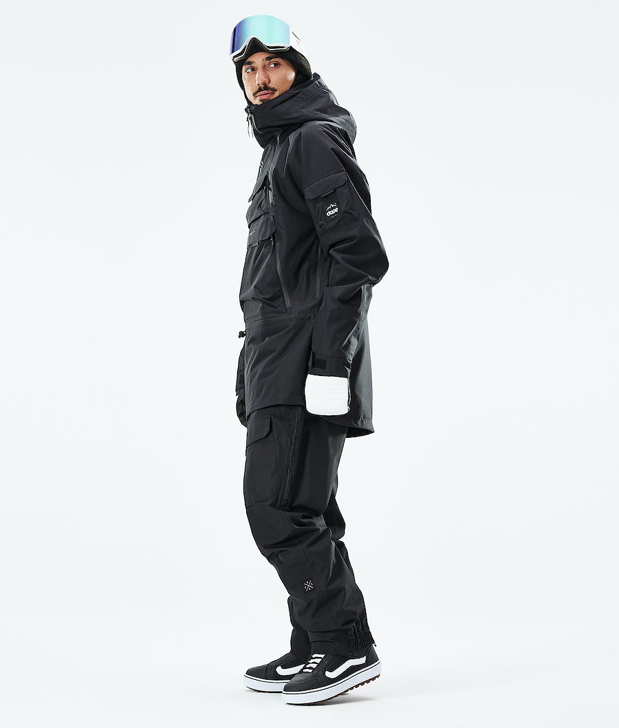 Dope Akin 2021 Snowboardjacke Herren Schwarz | UZ4908217