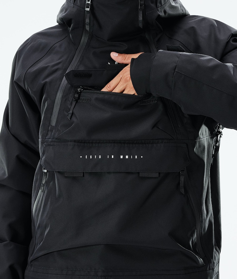 Dope Akin 2021 Snowboardjacke Herren Schwarz | UZ4908217