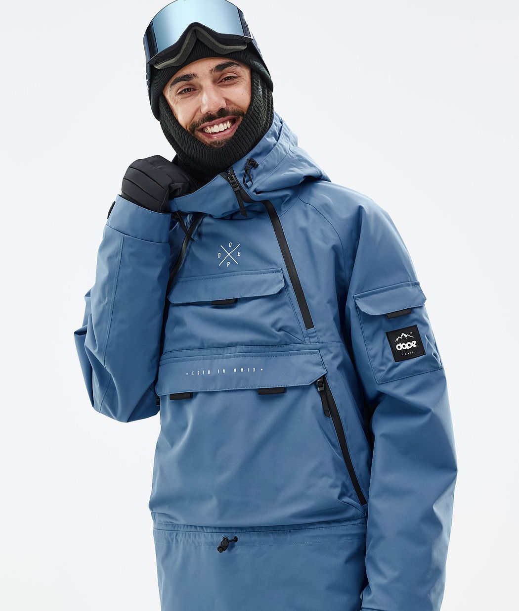 Dope Akin Snowboardjacke Herren Blau Grau | IJ2706951