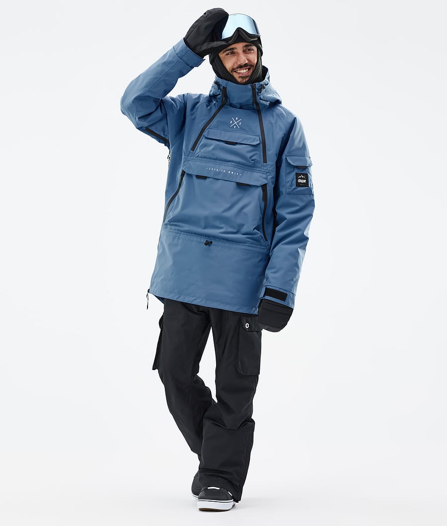 Dope Akin Snowboardjacke Herren Blau Grau | IJ2706951