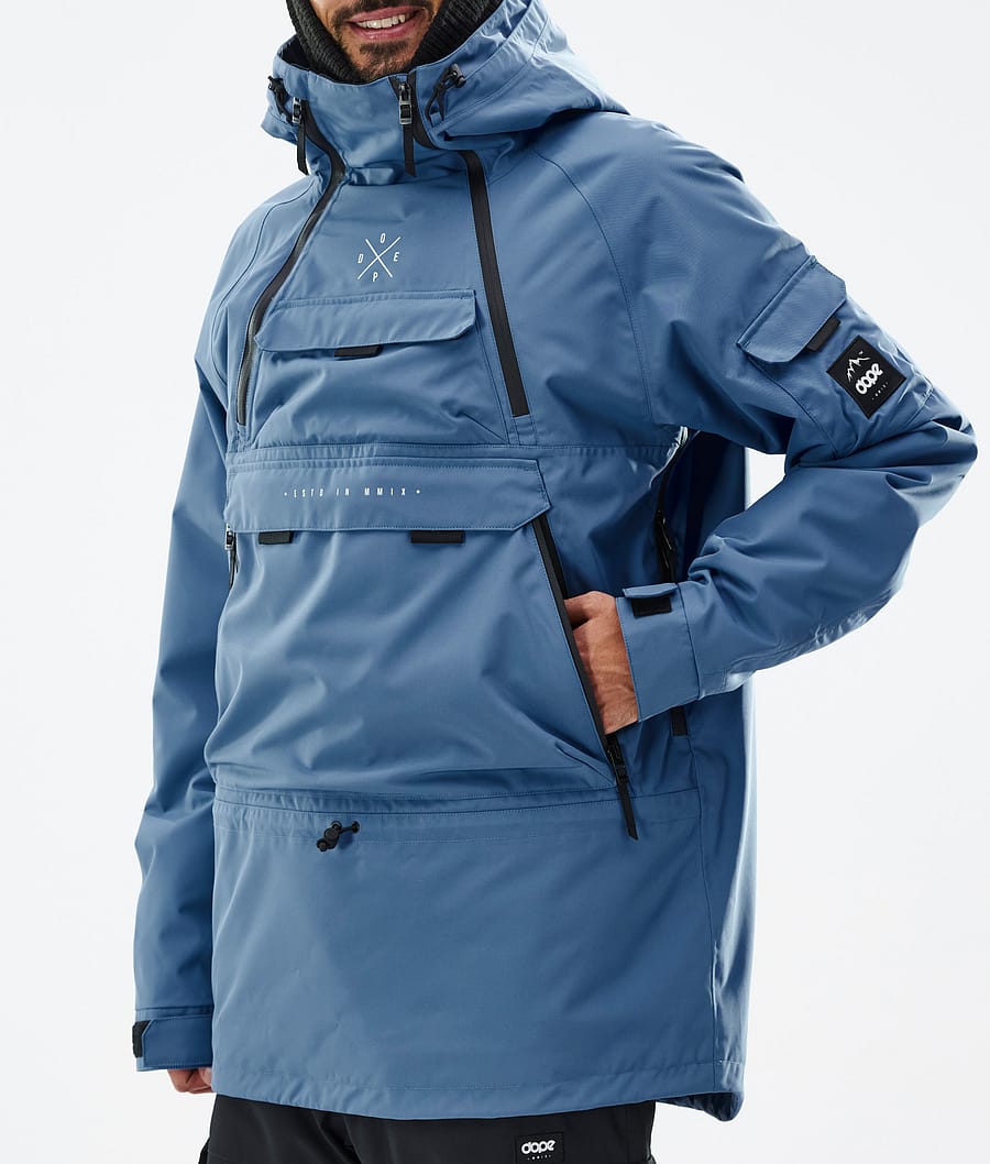 Dope Akin Snowboardjacke Herren Blau Grau | IJ2706951