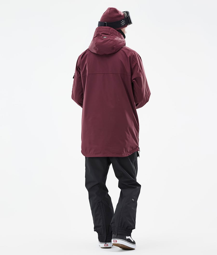 Dope Akin Snowboardjacke Herren Bordeaux | QK7324569