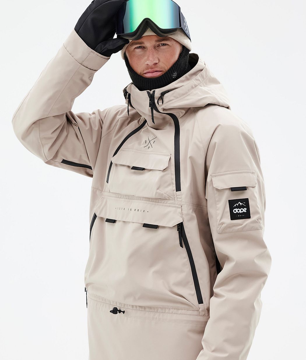 Dope Akin Snowboardjacke Herren Braun | CZ8362514