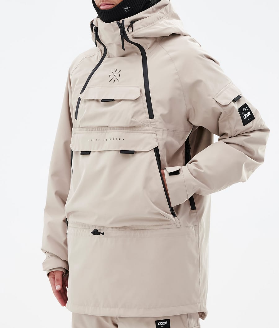 Dope Akin Snowboardjacke Herren Braun | CZ8362514